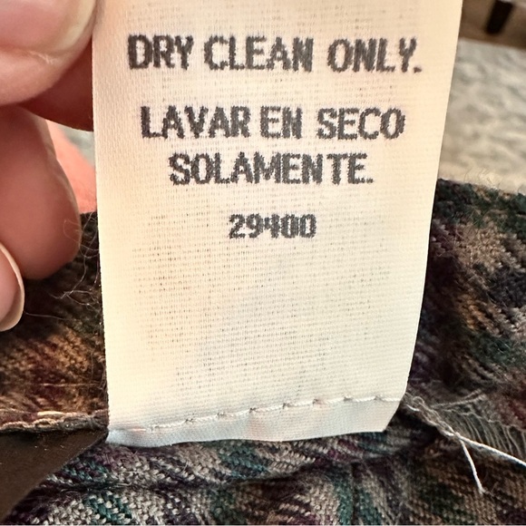 Sag Harbor wool blend A-line midi skirt. Size 14 - Picture 3 of 8